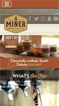 Mobile Screenshot of minerbrewing.com